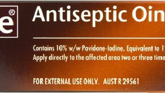 Betadine Antiseptic Ointment 25g tube