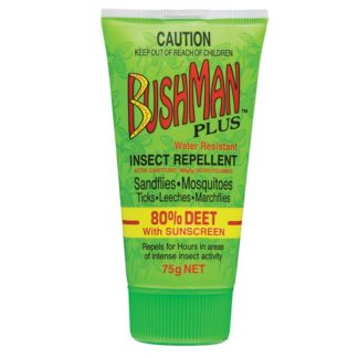 Bushman 80% Deet Plus Suncreen