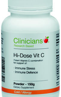 clinicians hi dose vitamin c 150g