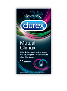 durex mutual climax condoms 10 pack