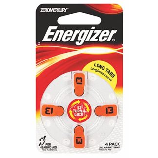 Energizer Hearing Aid Batteries AZ13 4 Pack