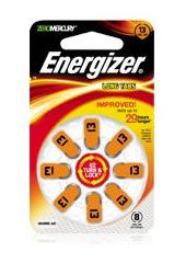 Energizer Hearing Aid Batteries AZ13 8 pack