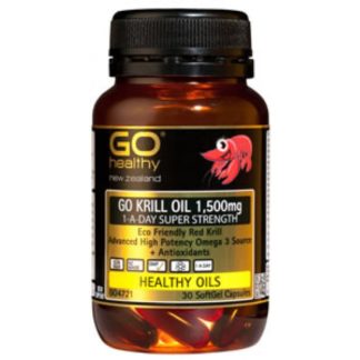go healthy krill oil 1500mg 30 softgel capsules