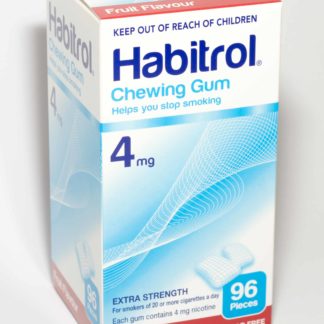 Habitrol Gum Fruit 4mg 96 pieces