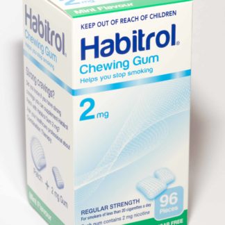 Habitrol Gum 2mg Mint 96 pieces