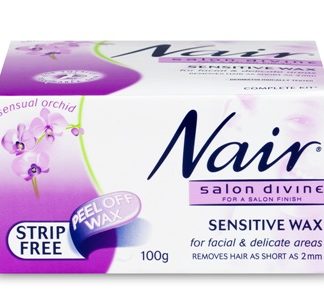 nair sensitive wax sensual orchid 100g