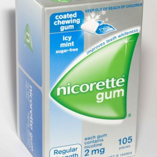 Nicorette Gum 2mg Icy Mint 105 pack NRT
