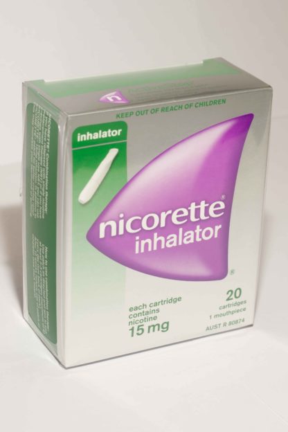 nicorette inhalator 15mg 20 pack