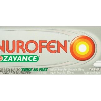 nurofen zavance 256mg 24 caplets