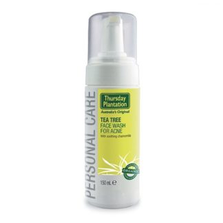 thursday plantation tea tree face wash for acne 150ml