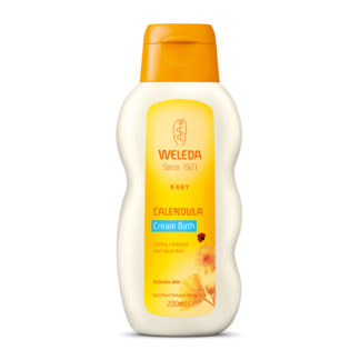 weleda baby calendula cream bath 200ml