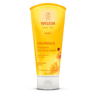 weleda calendula shampoo bodywash 200ml for babys