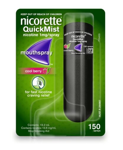 Nicorette Quickmist Spray 150 COOL BERRY