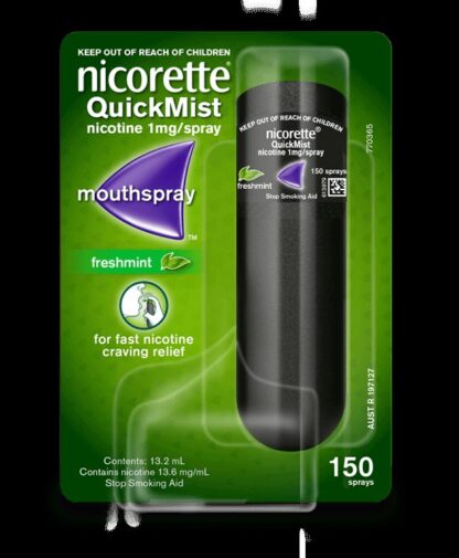 Nicorette Quickmist Spray 150 FRESHMINT